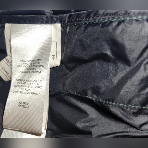 LOLE Emeline 700 Fill Duck Down Hooded Quilted Puffer Jacket SZ SM - Picture 9 of 10